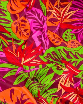 Polynesian fabric RAO ERE Orange - Tissushop